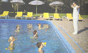 La piscina esterna