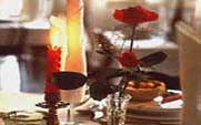 The candle lit Gala Evening.