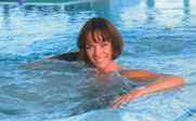 Una delle piscine