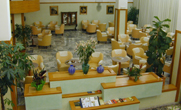 Un angolo della hall